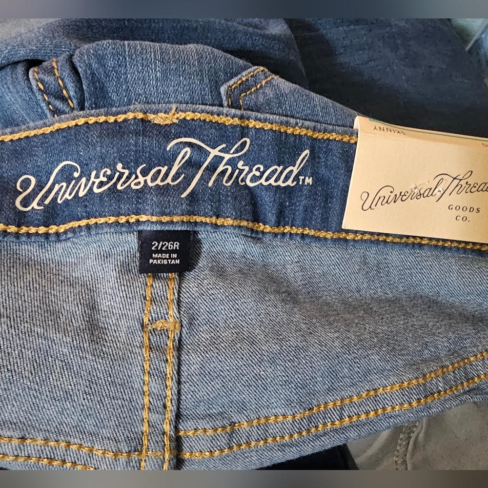 NWT Women's Univsersal Thread High-Rise Skinny Jeans Size:2 - Picture 6 of 11